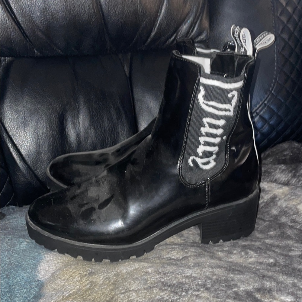 Juicy Couture Black Ankle Boots